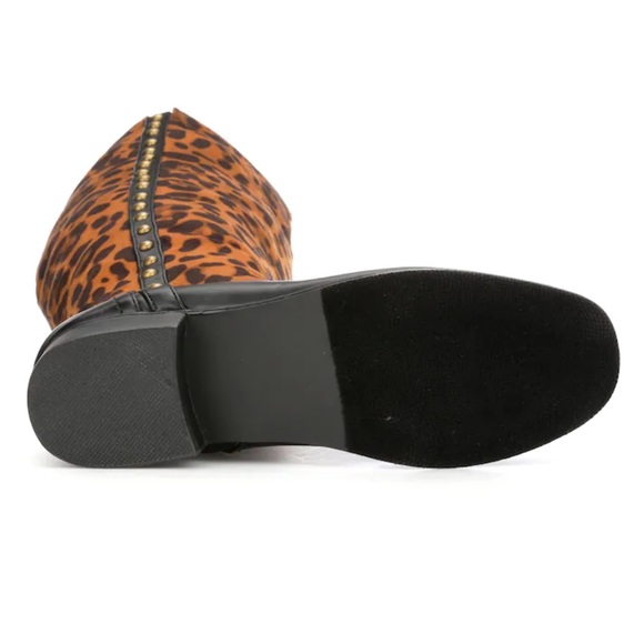 Andiamo Mobile Boots - Smooth Black Leopard - 7 - Picture 6 of 14